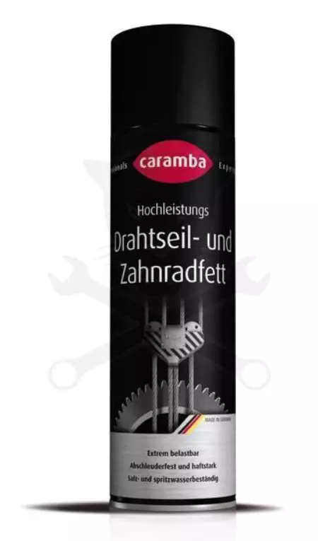 Drótkötél- és Fogaskerék zsír spray 500 ml Caramba