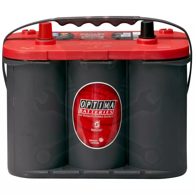 Akku OPTIMA RED TOP 12V 50Ah 815A Bal pozitív 254x172x173 mm