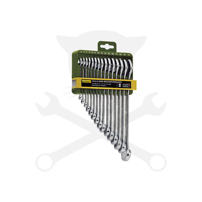 Csillag-villáskulcs készlet 15 db SLIM - Proxxon