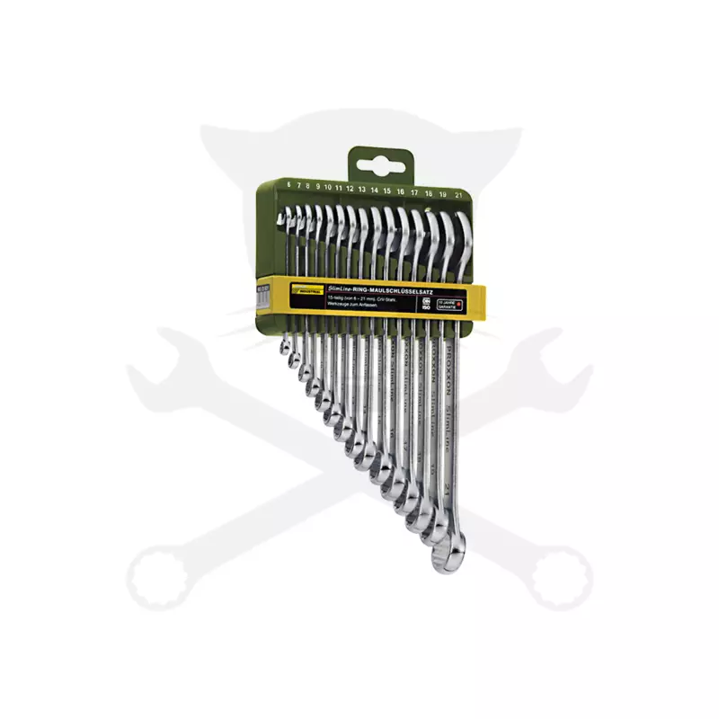 Csillag-villáskulcs készlet 15 db SLIM - Proxxon