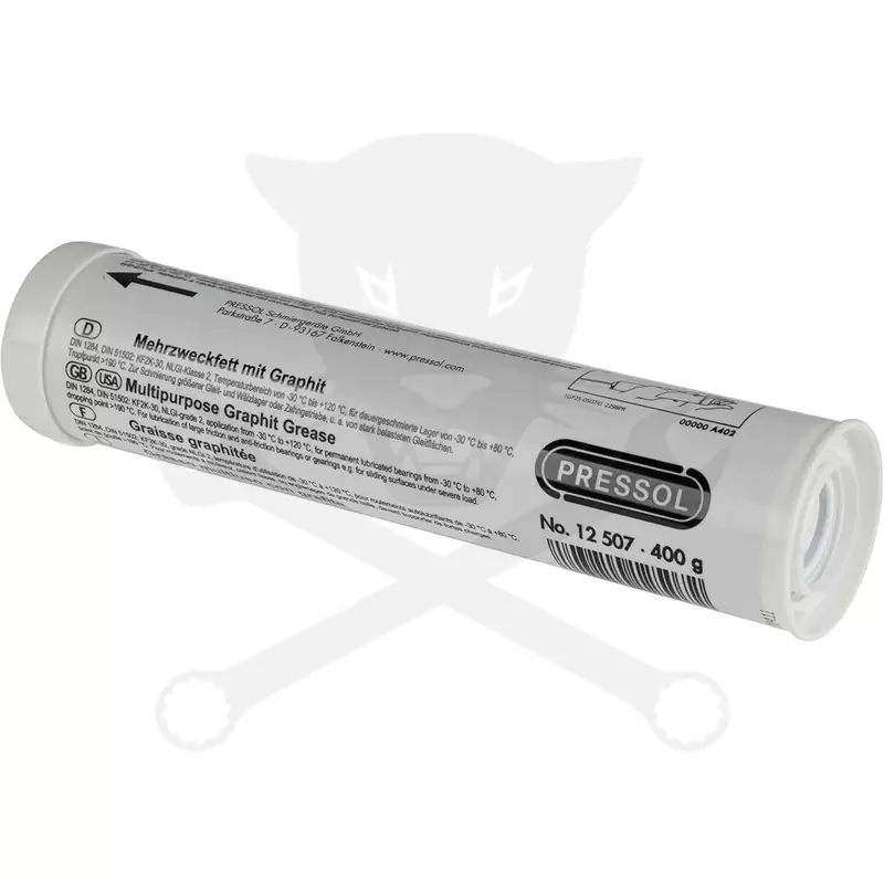 Zsírzópréshez zsírpatron, grafitos 400 ccm NLGI-2 - Pressol
