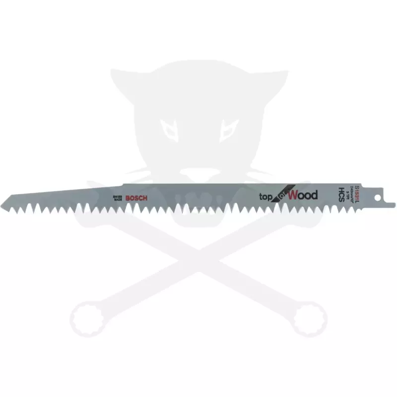 Fűrészlap kardfűrészhez, fa 240 mm -S 1531 L- 2db - Bosch (2.608.650.613)