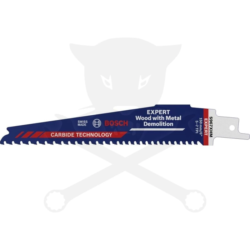Fűrészlap kardfűrészhez, szöges fa 150mm 5-7 TPI / S967XHM - Bosch
