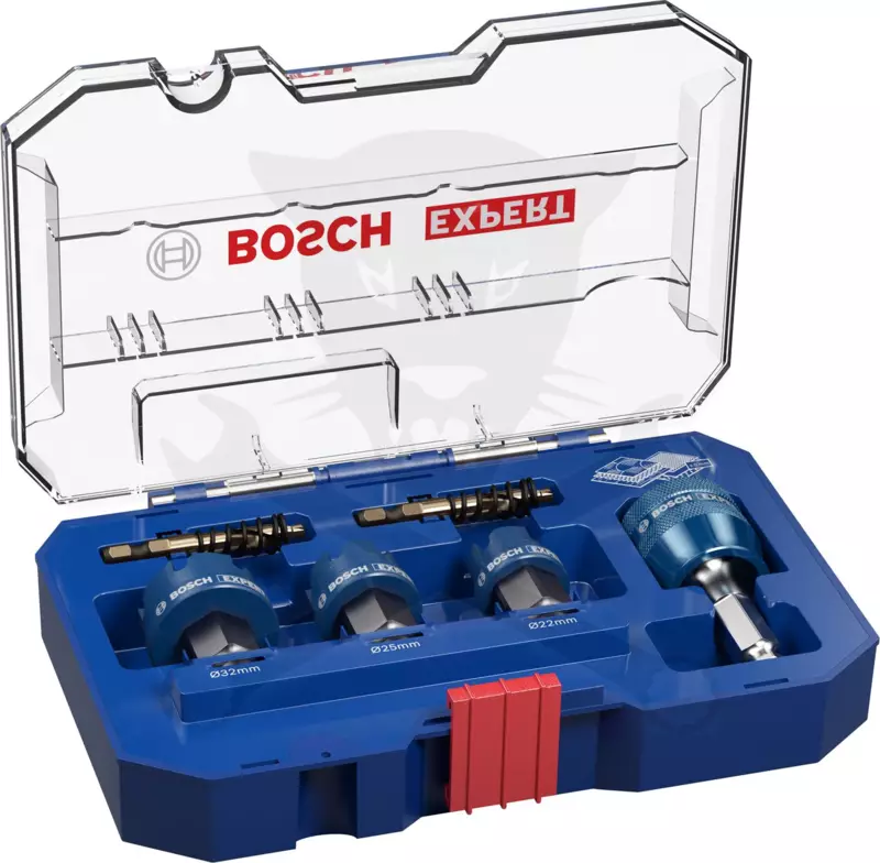 Körkivágó - lyukfűrész készlet Carbid fogakkal 22/25/32 mm - Bosch
