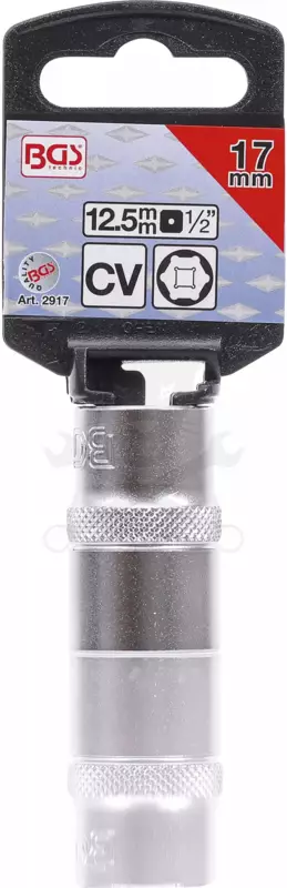 Dugókulcs - crowafej 1/2" 6 lap normál 18 mm BGS