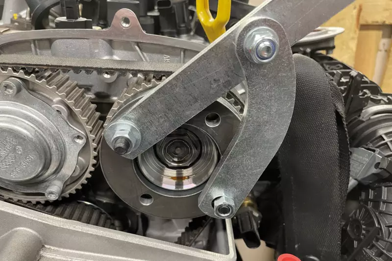 Vezérműtengely lánckerék tartó szerszám - VW 1.0L 1.5L Benzin - Laser