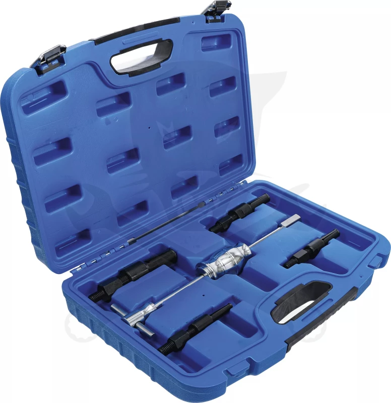 Csapágylehúzó készlet belső 10-32 mm 4+1 db + csúszókalapács -profi-BGS