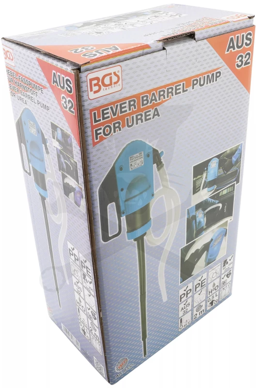 Hordópumpa műanyag olaj gázolaj AdBlue 60-220 L-es 500 ml/fordulat