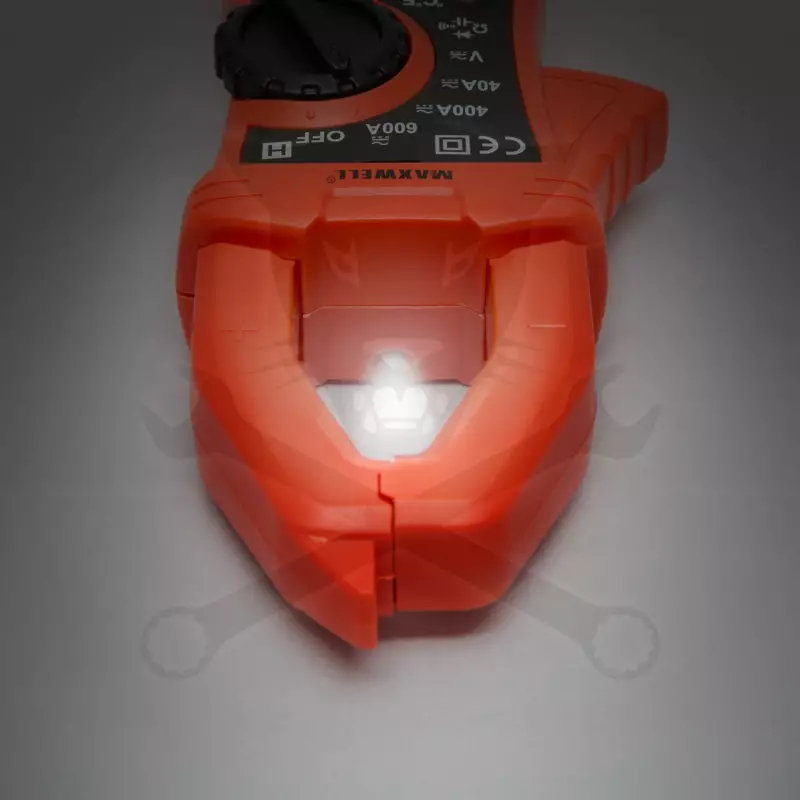 Multimeter, lakatfogós AC/DC 600V / 600A - Maxwell