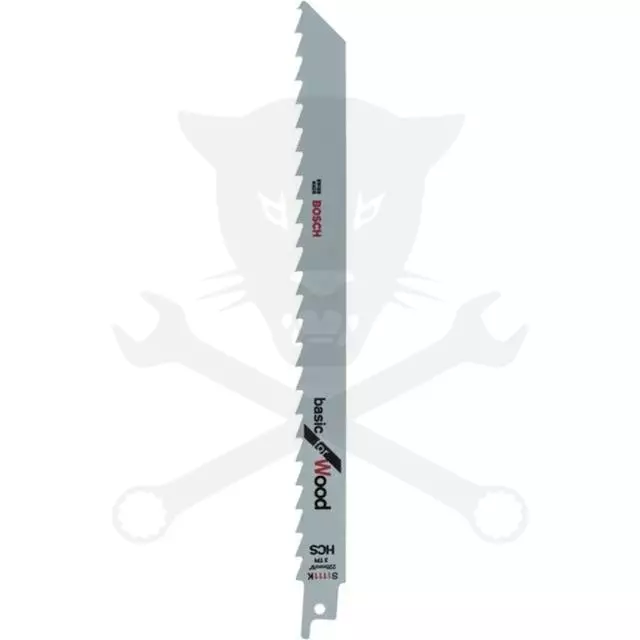 Fűrészlap kardfűrészhez, fára 228 mm 3 T - 2db / S 1111 - Bosch
