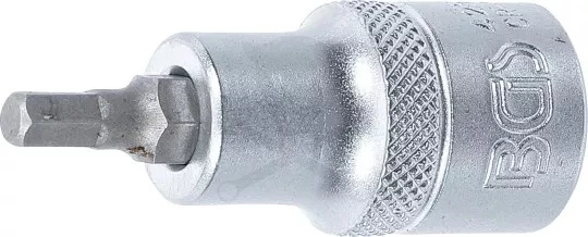 Rátűzőkulcs - crowa+bit 1/2" imbusz 5 mm - BGS