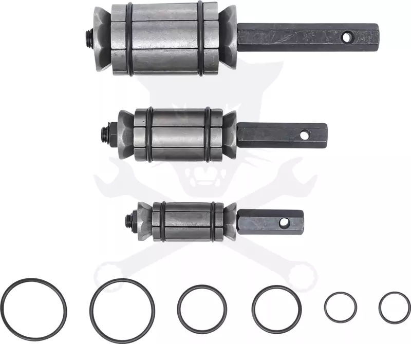 Kipufogócső tágító készlet 3részes 28-89 mm - BGS