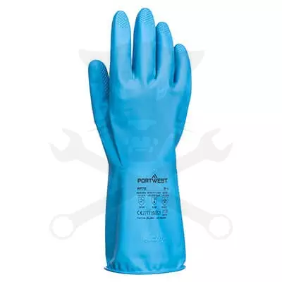 Kesztyű gumi latex élemiszeripari 8/M - Portwest