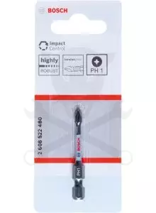Csavarhúzó bit Impact Control- PH1 x 50 mm - Bosch (2.608.522.480)