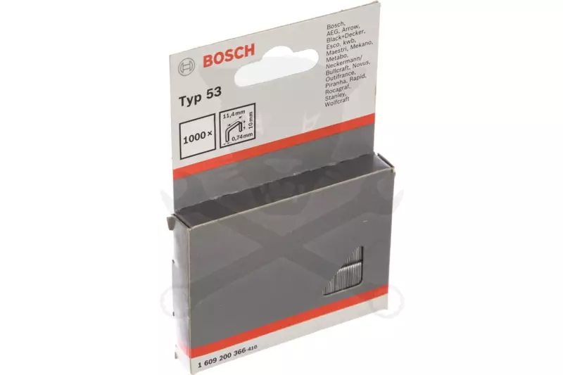 Tűzőkapocs 53-as típus - 10 mm 1000 db - Bosch