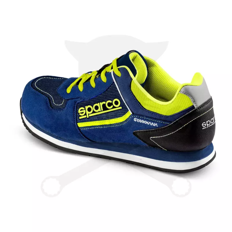 Munkavédelmi cipő SPARCO - GYMKHANA DANI S1P Kék-Fluo 36-os