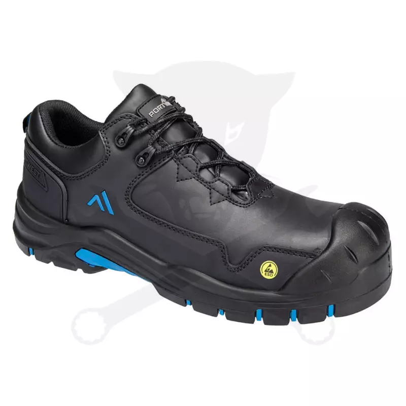 Munkavédelmi cipő PORTWEST - Apex S3S ESD HRO SR SC FO fekete 38-as