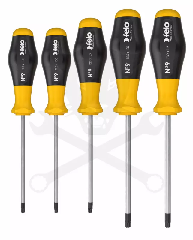 Csavarhúzó készlet Torx 5 db-os T10-T30