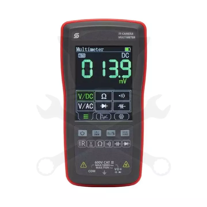 Hőkamera + multiméter -40 °C - 300 °C / 750V - 1000V - SMA