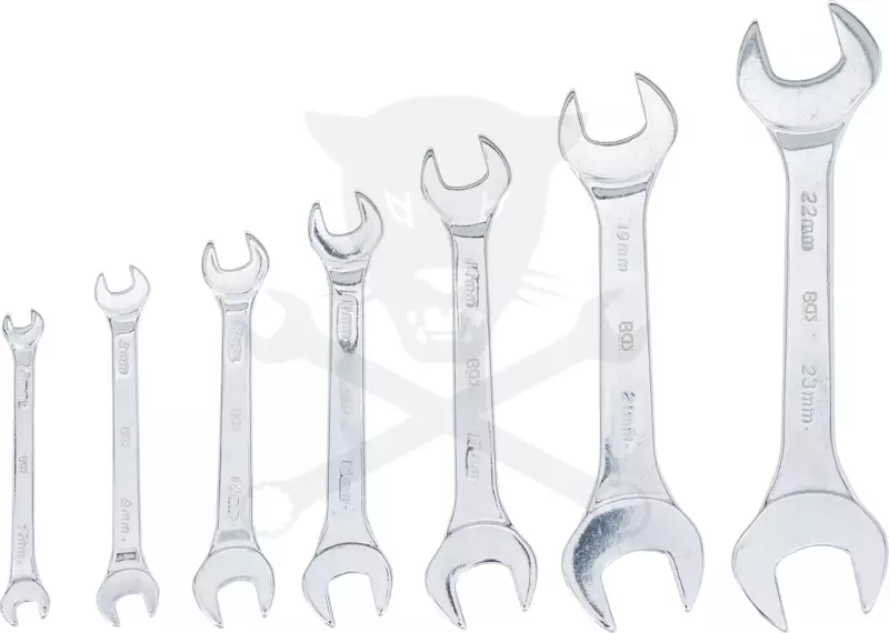 Villáskulcs készlet extra vékony  6 - 23 mm 7 db-os - BGS