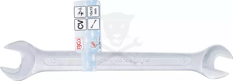 Villás-villáskulcs 10x13 mm BGS