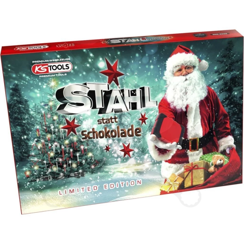 Karácsonyi szerszámkészlet ADVENTI KALENDÁRIUM 42 db-os - KS-Tools