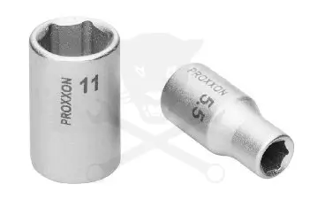 Dugókulcs - crowafej 1/4" 6 lap normál 9 mm Proxxon