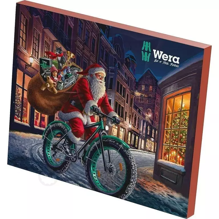 Karácsonyi szerszámkészlet ADVENTI KALENDÁRIUM 28 db-os - Wera