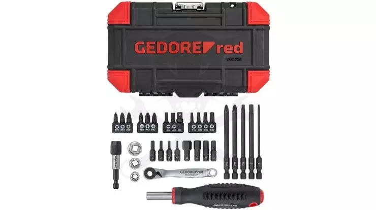 Karácsonyi szerszámkészlet ADVENTI KALENDÁRIUM 33 db-os - Gedore Red