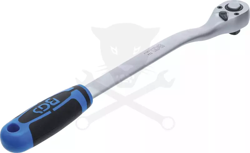 Crowa hajtószár 1/2" extra hosszú 380 mm, hajlított - BGS