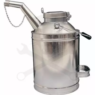 Olajbetöltő kanna 10 literes, fém