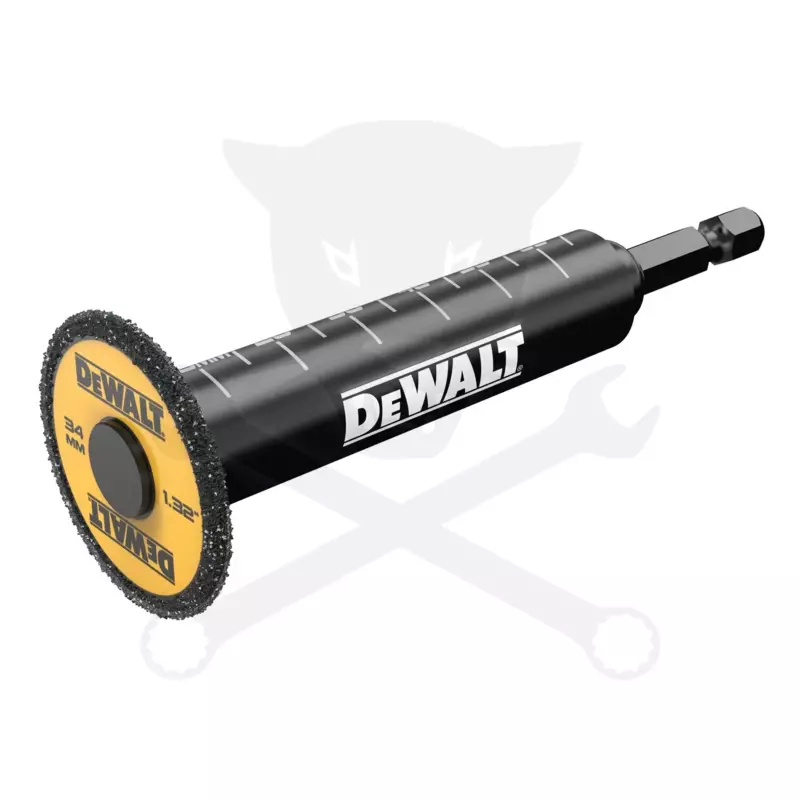 Vágókorong  34 mm gyémántszemcsés belső PVC csővágó - Dewalt
