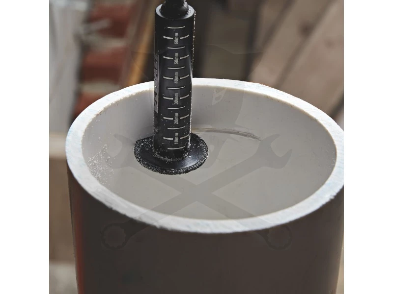 Vágókorong 34 mm gyémántszemcsés belső PVC csővágó - Dewalt