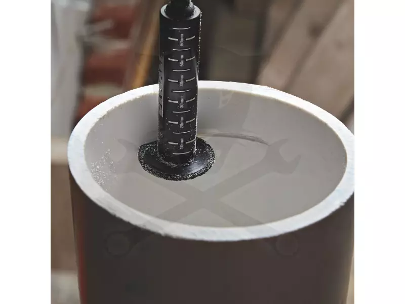 Vágókorong  34 mm gyémántszemcsés belső PVC csővágó - Dewalt