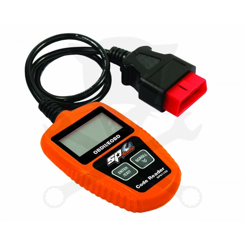 Diagnosztika hibakód olvasó műszer OBDII/EOBD - SP Tools