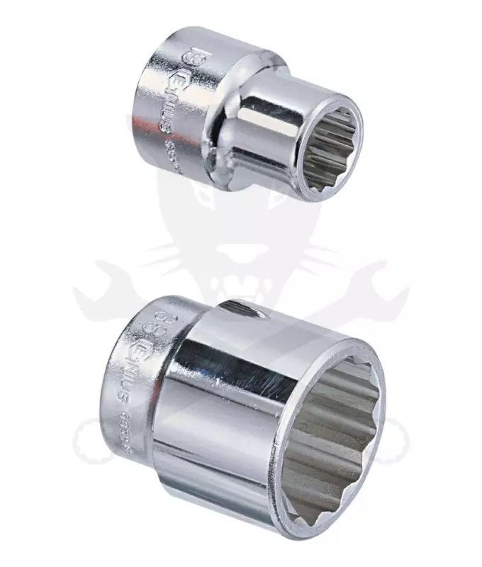 Dugókulcs - crowafej 3/4" 12 szög normál 59 mm Genius