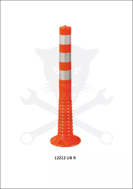 Elhajló oszlop  75 cm narancs - Evelux