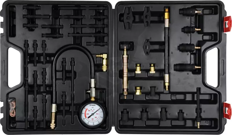 Kompressziómérő benzines + diesel készlet 0 - 40 bar - Yato