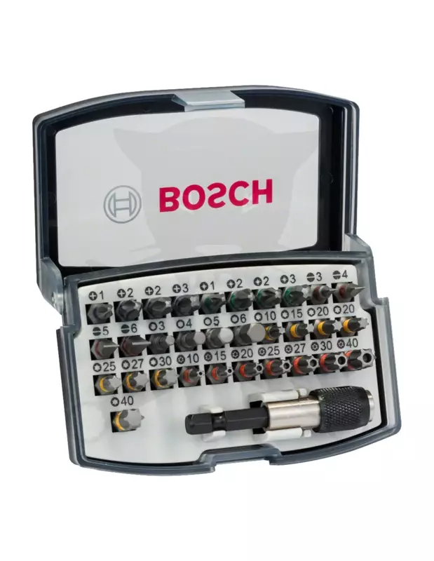 Csavarhúzó bit készlet 32 db-os - Bosch (2.607.017.319)