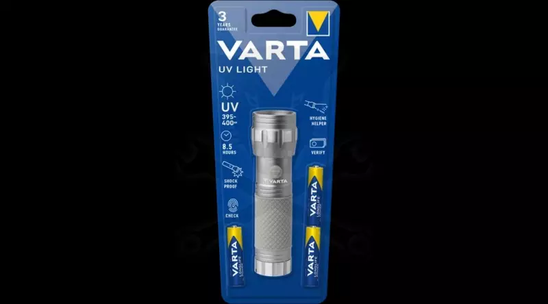 Szerelőlámpa LED UV lámpa - UV-A / 3xAAA - Varta