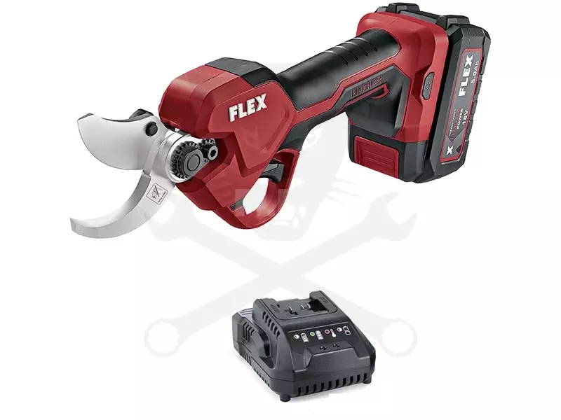Ágvágó, metszőolló akkus 18V 5 Ah 35 mm - FLEX (GPS 35 18-EC/5.0 Set)