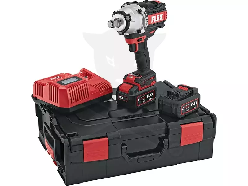 Ütvecsavarozó, akkus 18V 2100 Nm 3/4" 2db 5 Ah +koffer (IW 3/4" 18.0-EC/5Ah Set)