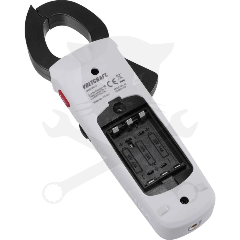 Multimeter, lakatfogós AC/DC 600V / 400A - Voltcraft