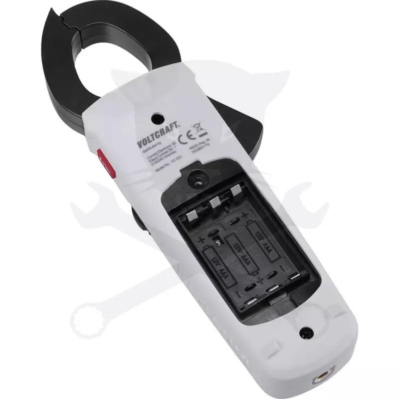 Multimeter, lakatfogós AC/DC 600V / 400A - Voltcraft