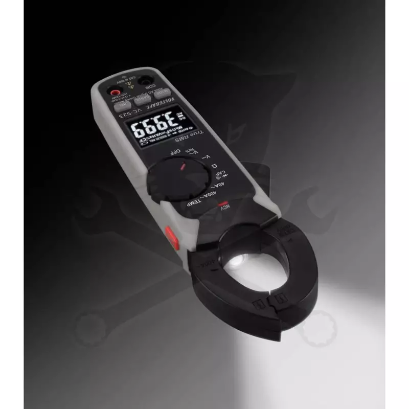 Multimeter, lakatfogós AC/DC 600V / 400A - Voltcraft