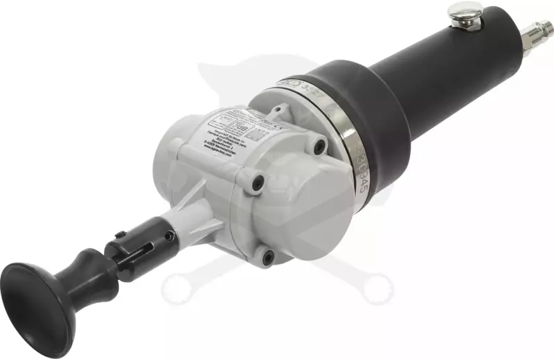 Szelepcsiszoló készlet levegős + 5 db gumifej - BGS