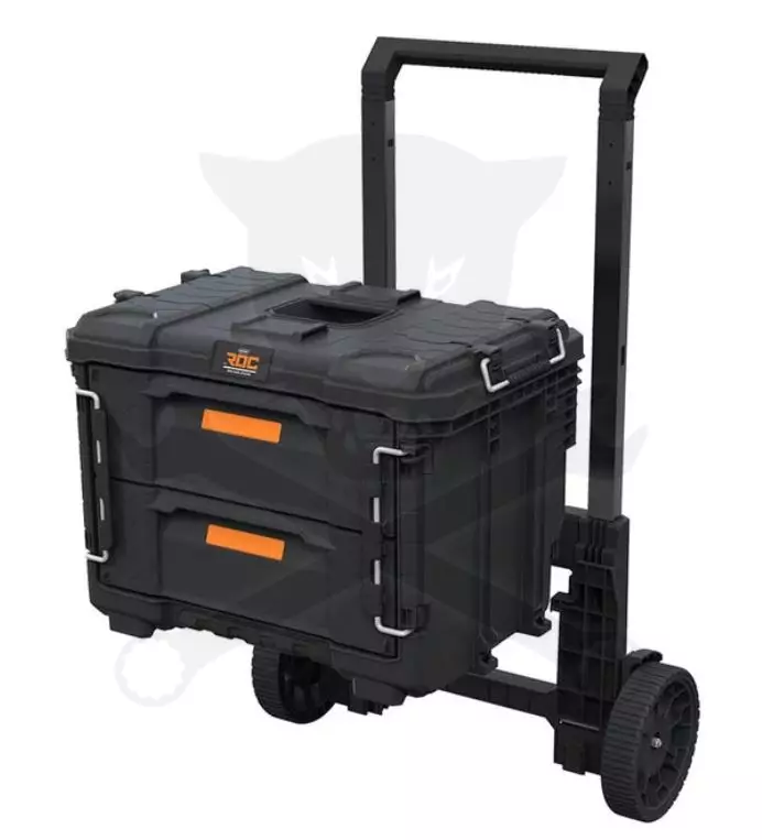 Szerszámos láda ROC Pro Gear 2.0 Gurulós teleszkópos hordozókocsi -Keter