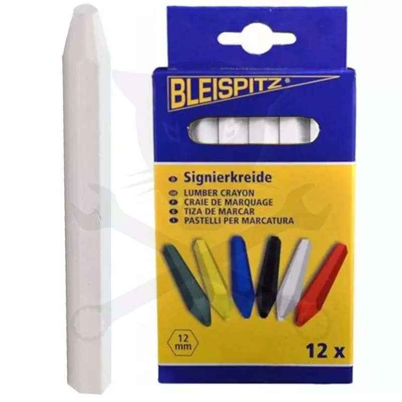 Jelölő kréta, általános vízálló - FEHÉR - Bleispitz