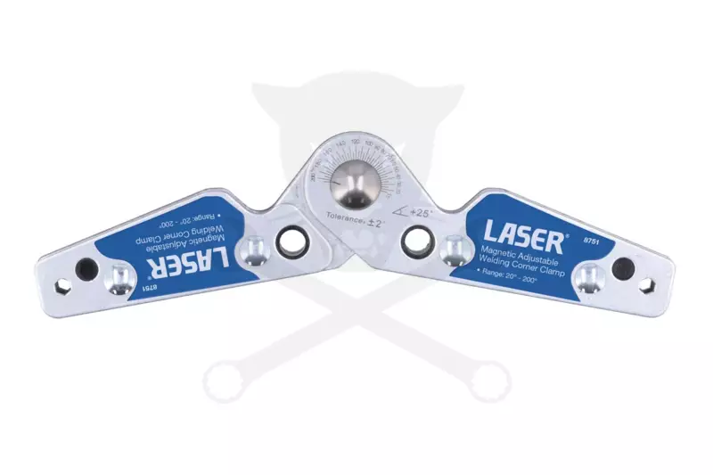 Hegesztő sarokblincs, állítható - mágneses - Laser