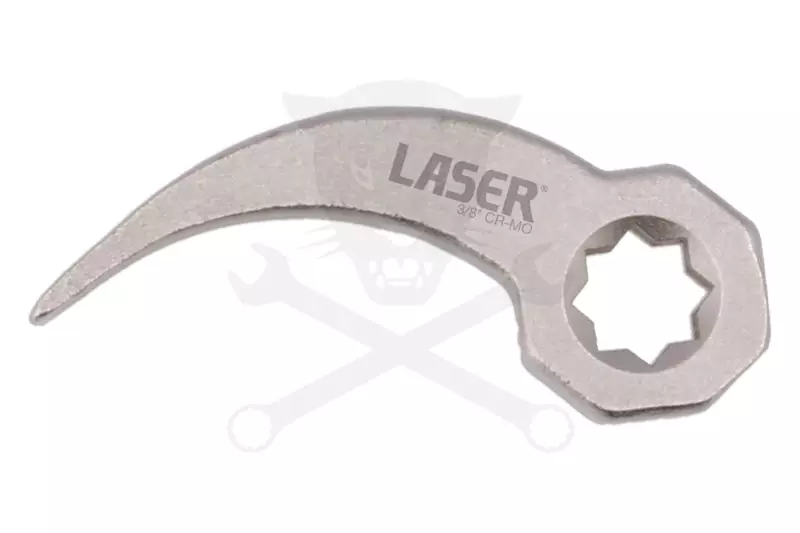 Feszítő szerszám 70 mm hosszú pajszer 3/8" adapter, kerek ívelt vég